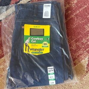 Wrangler Men's Slim Fit Jeans - Dark Blue